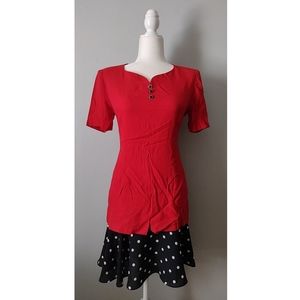 Vintage 60's Inspired Mini Dress